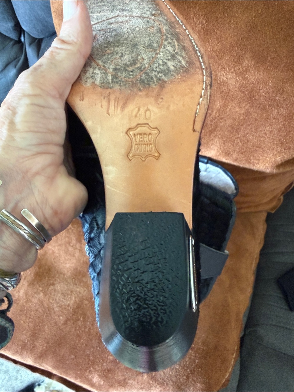 Rockwell Tharp Leather, hair on hide, Women's Ankle Boots - Picture 7 of 8